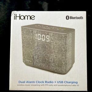 iHome Dual Alarm Clock Radio